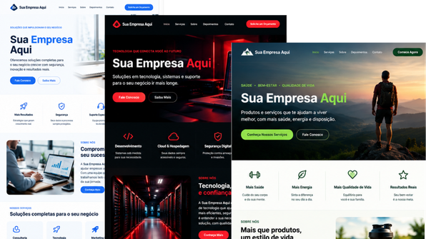 Landing page